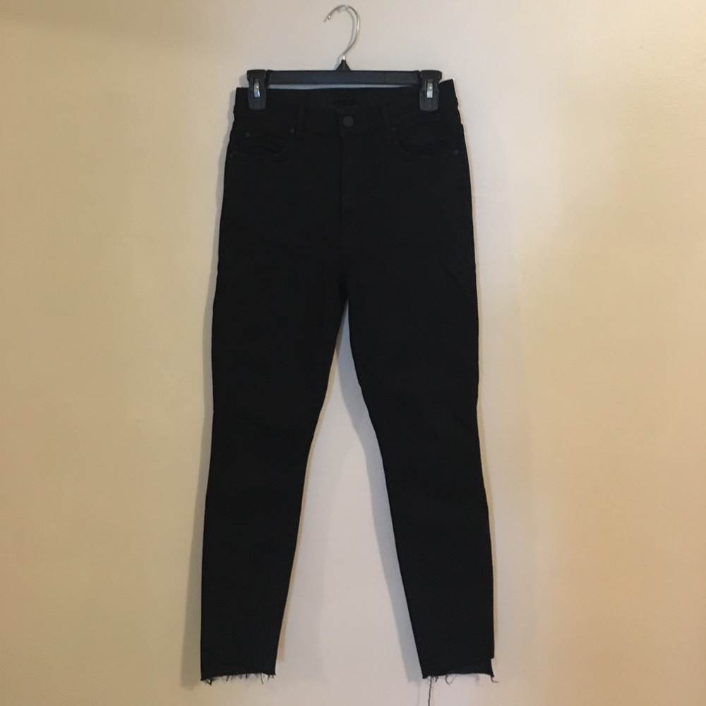 Mother Stunner Zip Ankle Step Fray